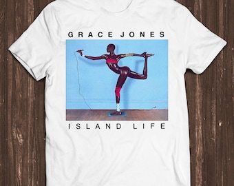 Grace Jones \" LIFE\" promo Tシャツ XL Grace Jones 