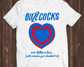 Buzzcocks Ever Fallen In Love Punk Gift Tee Style Gamer Cult Meme Movie Music T Shirt C7238
