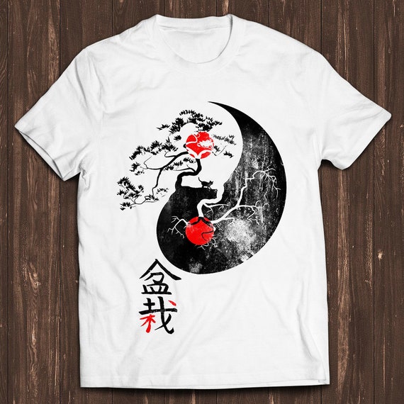 Bonsai Tree Enso Circle Art T-Shirt Japanese Tee Gift Bonsai Tree Enso Circle Art T-Shirt Japanese Tee Gift