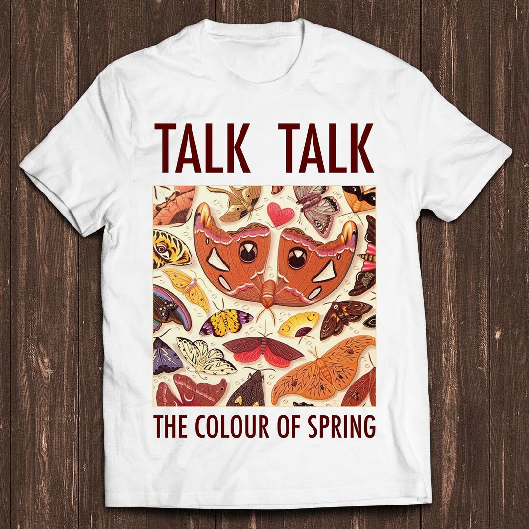Talk Talk 'The Colour Of Spring' Album Cover Retro Music Gift T-Shirt – Unisex White Tee P1725