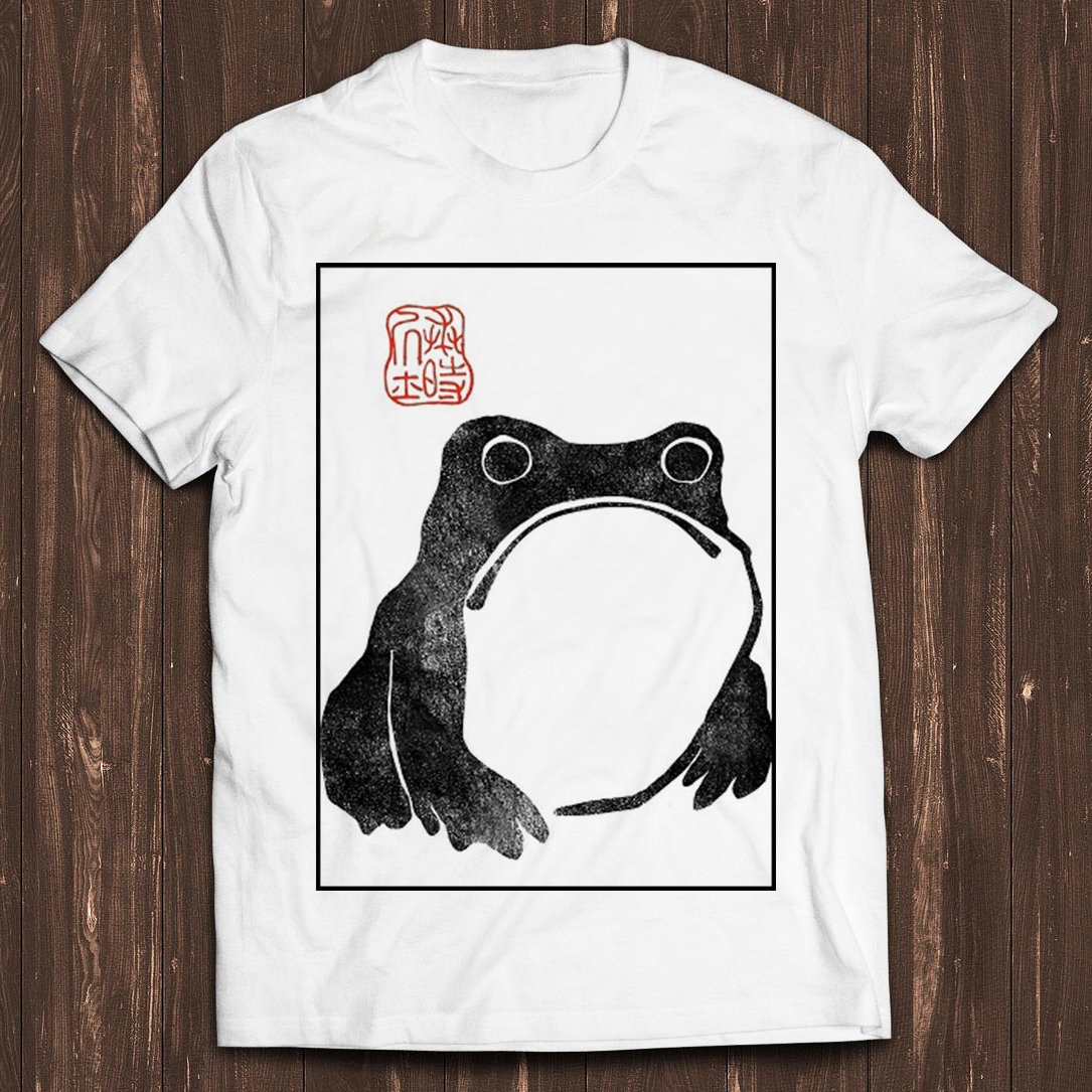 Peace Frogs Sea Turtle Frog Garment Dye Short Sleeve T-Shirt