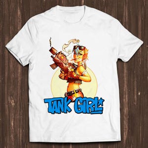 Tank Girl Feminist Charlie Don&#39;t Surf Manga T Shirt Funny Art Drawing Gamer Anime Cult Meme Movie Music Gift Tee C1107