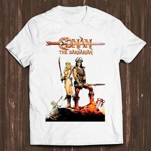 Conan The Barbarian Film Arnold GYM Movie Cult Best Seller Funny Gift Tee T Shirt C1384
