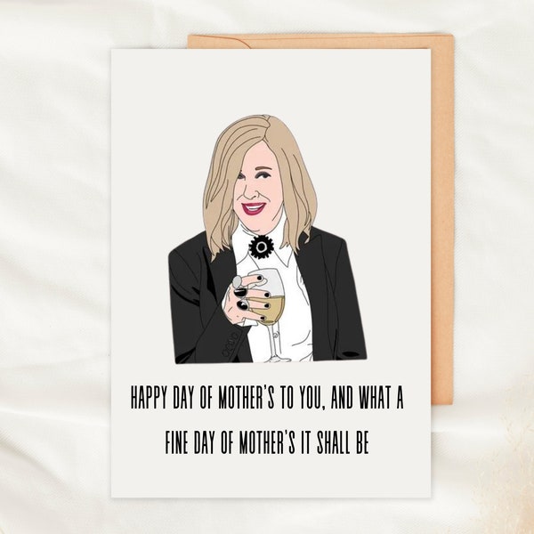 Card for Mom, Mother’s Day Card, Printable, Instant Download, Moira Rose, Funny Mothers Day Card, Moira Rose card, Schitt's Creek fan