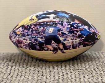 Personalized Custom Memorable Football; Custom Football; Senior Night Grad Football; Graduate Gift; Memorable Gifts