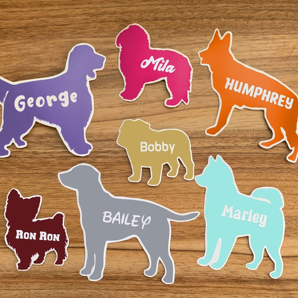 Dog Memorial Car Decals Etsy