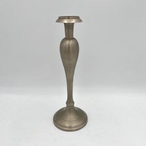 Vintage Bombay Company Pewter Candleholder, Vintage Bombay Co Pewter Taper Candleholder, Vintage Pewter Candlestick