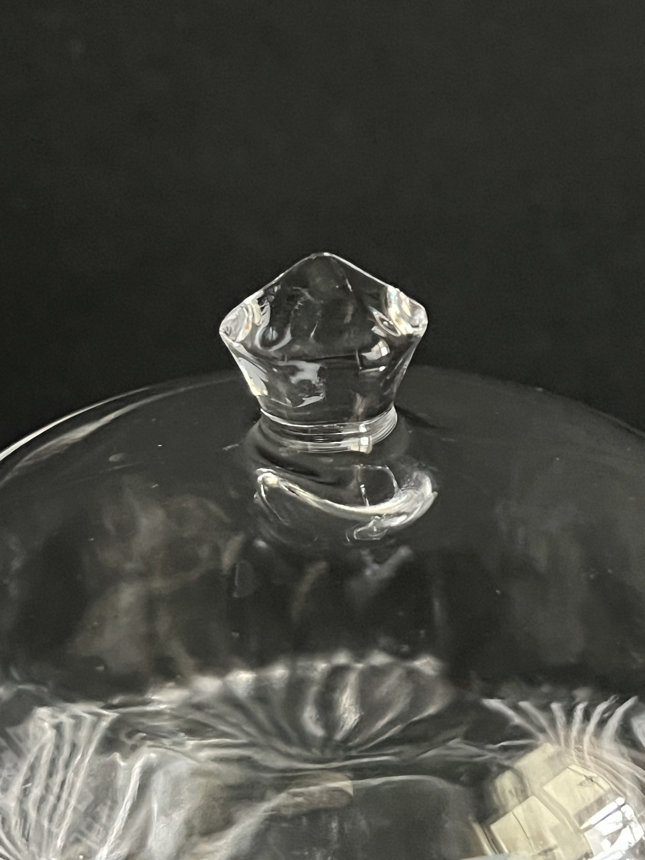 Godinger Chatham Crystal Butter Keeper With Dome Lid, Godinger Irish