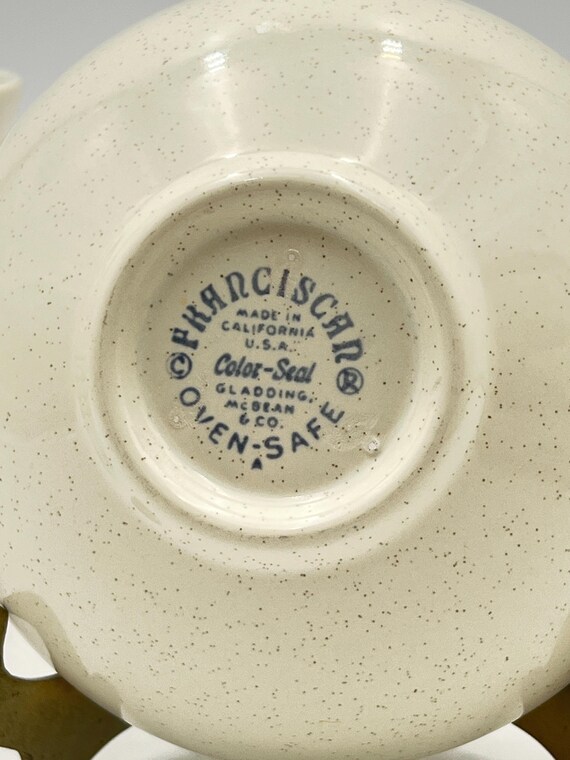 Vintage Franciscan Autumn Leaves Earthenware Bowls MCM Fruit