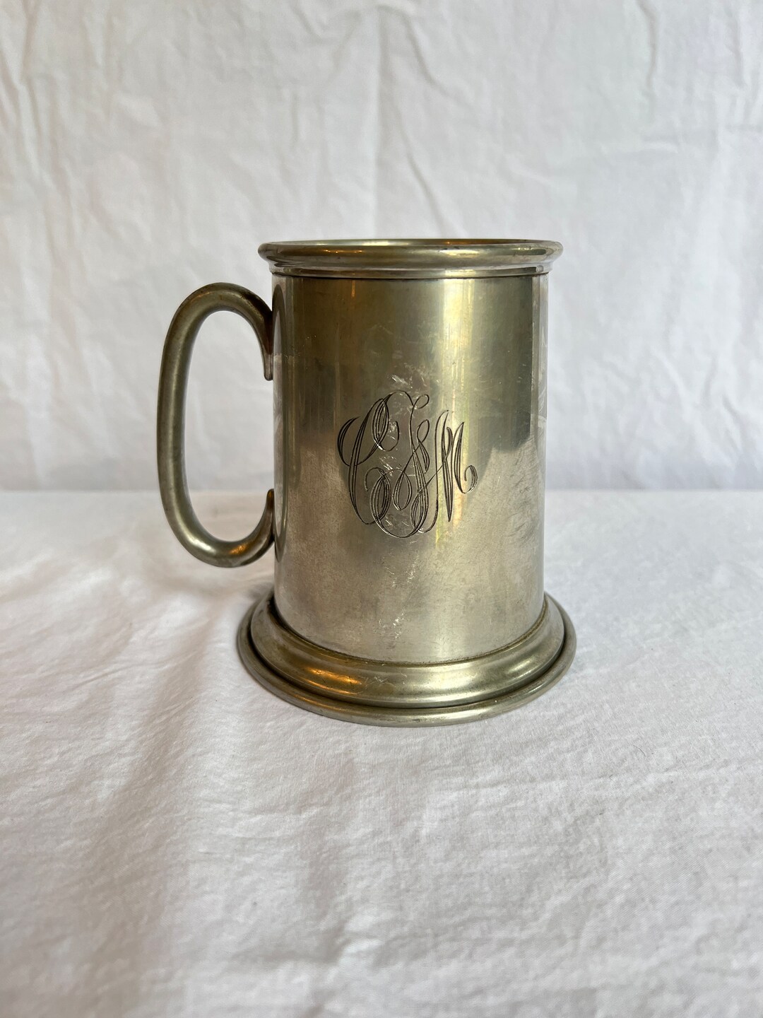 Vintage Hanle and Debler Pewter Beer Stein Vintage Pewter Etsy