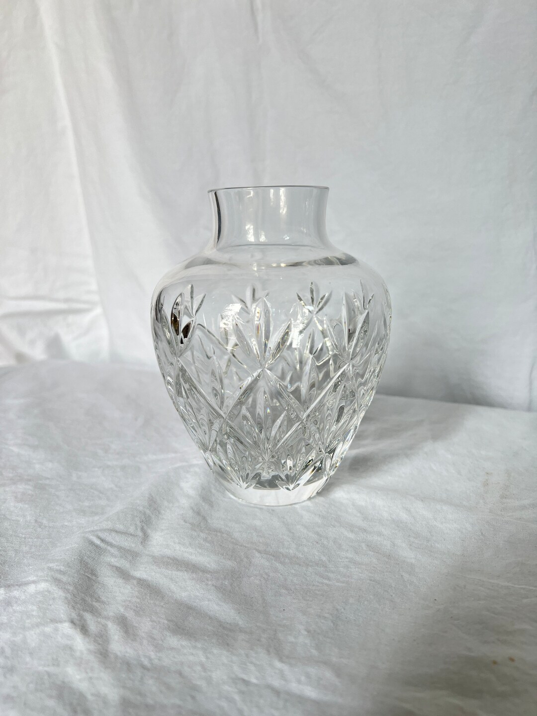 Tiffany Sybil Crystal Vase Vintage Tiffany Crystal Vase Etsy