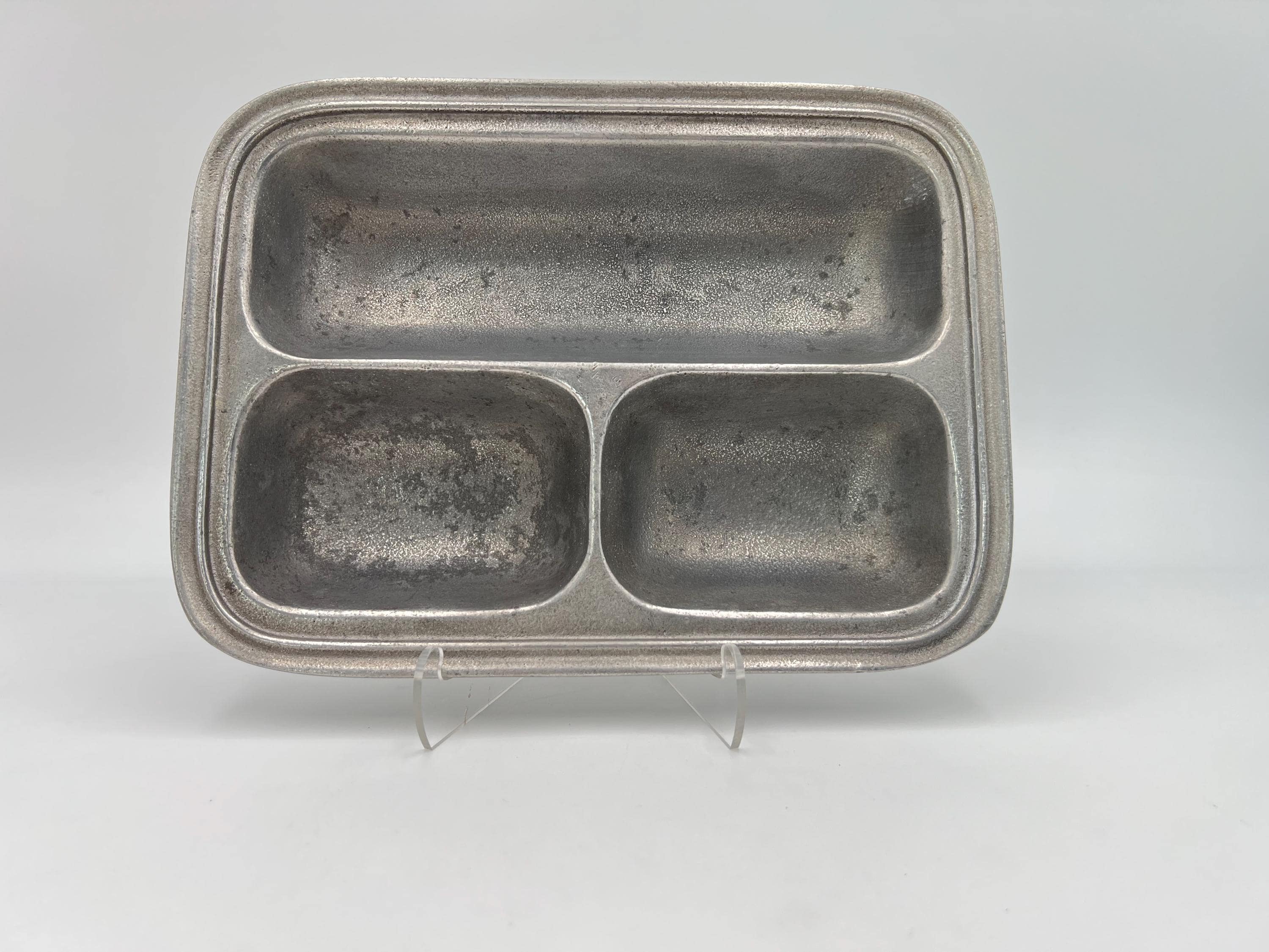 Vintage Wilton Armetale Pewter Divided Serving Tray: Plough Tavern