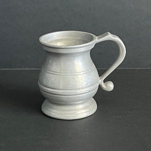 Vintage Wilton Armetale Pewter Mug: Plough Tavern Stein, Made in USA