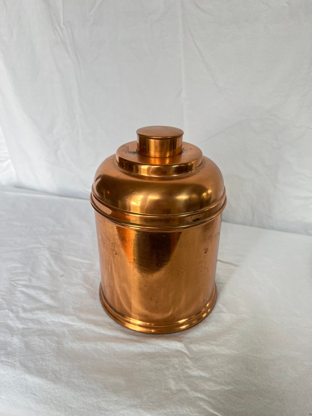 Rumidor Humidor Copper Tobacco Humidor, Vintage Copper Humidor, Vintage