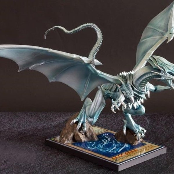 Fichier stl Blue Eyes White Dragon pour imprimantes sla et fdm