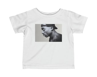 Tupac Baby Tee, Baby T-shirt, Baby Tee-Shirt, Baby Band Tee, Baby Band Shirt, Baby Rap, Baby Band Clothing
