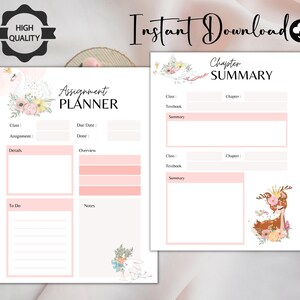 School Schedule, Printable Schedule, School Timetable, Class Schedule, Student Planner, Planner Printable
