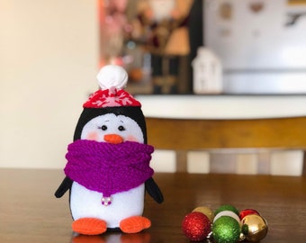 Hand Made Christmas Toy “Penquin”