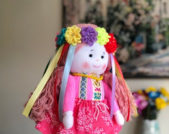 Hand Made Doll “Ukrainian Girl”