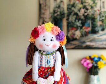 Hand Made Doll “Ukrainian Girl”