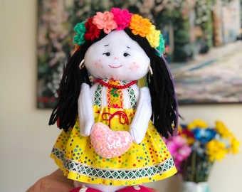 Hand Made Doll “Ukrainian Girl”