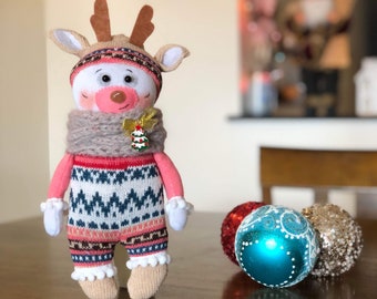 Hand Made Christmas Toy “Deer”