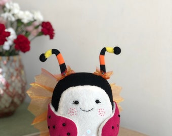 Hand Made Toy “Lady Bug”