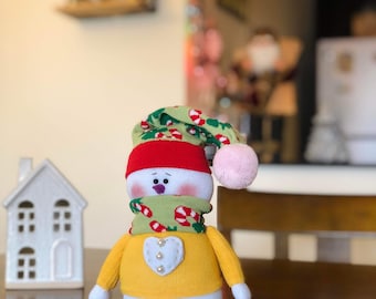 Hand Made Christmas Toy “Snowman”