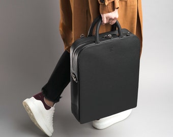 Laptop Briefcase, Briefcase, Laptop Backpack, Messenger bag, laptop bag, laptop tote, leather bag, luxury tote, unisex bag