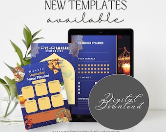 Ramadan Planner: Islamic Digital Organizer (PDF)