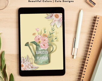 Ramadan Planner: Islamic Organizer, Minimalist Design (Digital Download)