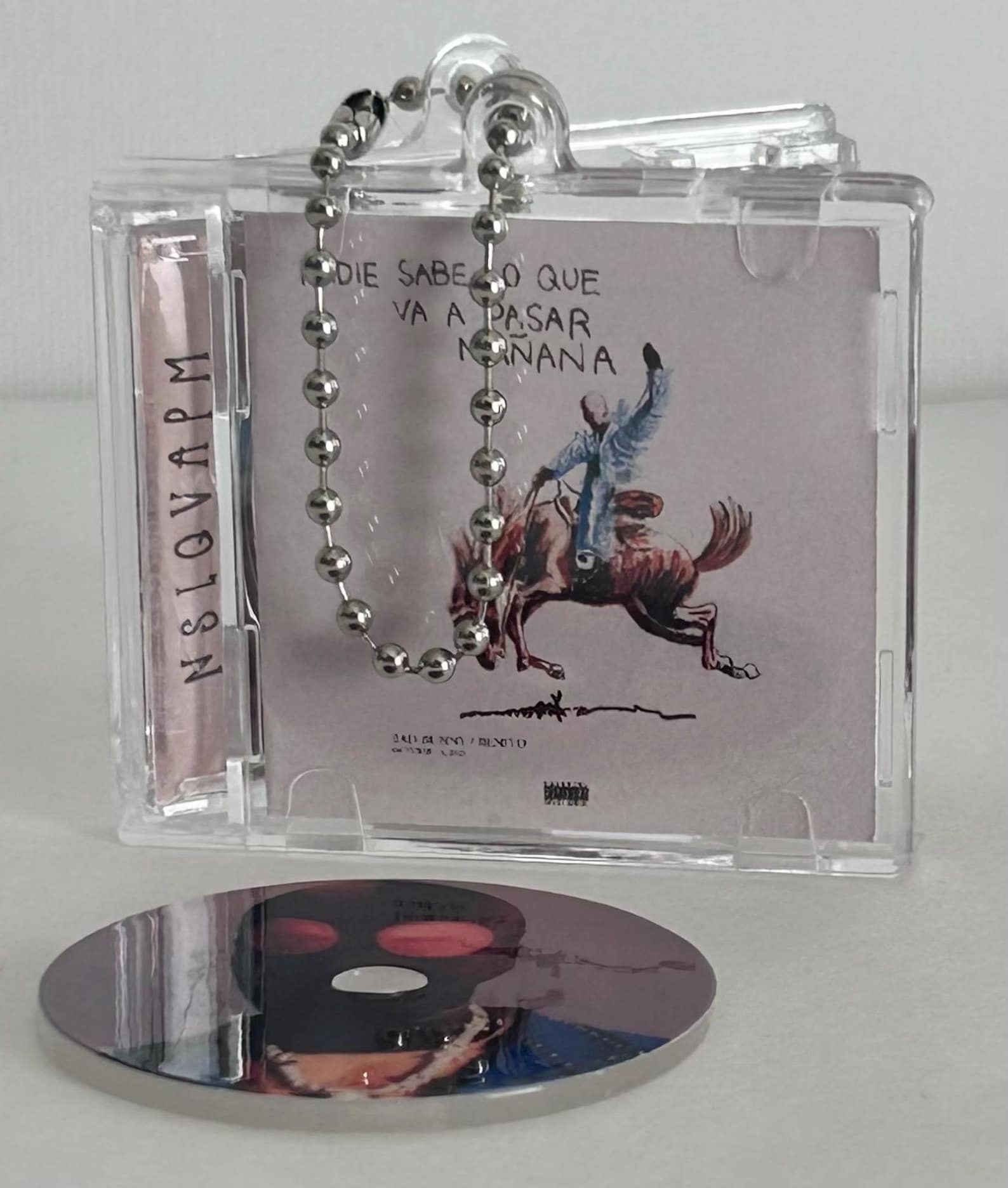 Porte-Clés Mini CD en Acrylique Personnalisé aperçu 2