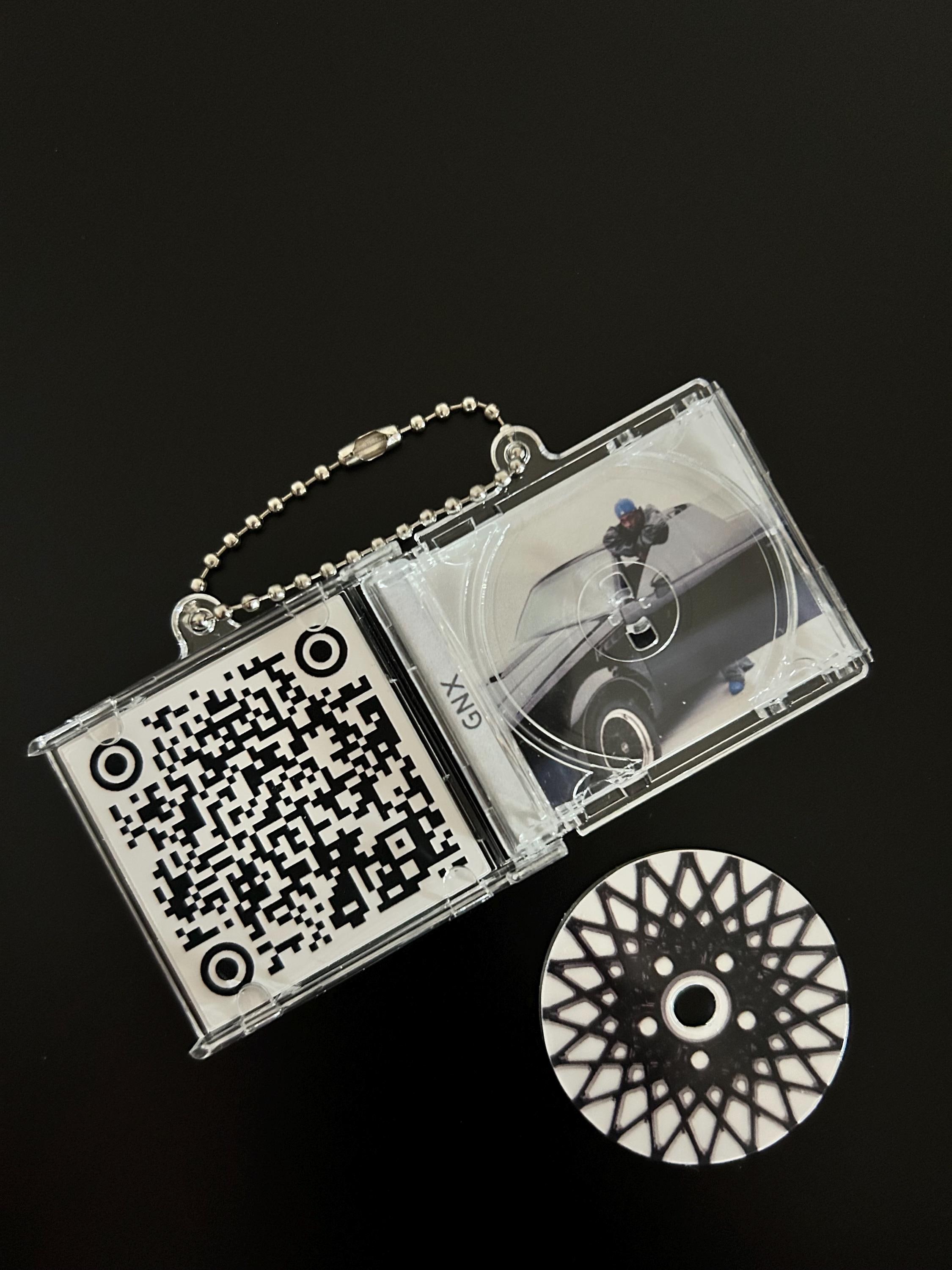 Custom Acrylic Mini CD Keychain: Personalized Music Gift With NFC - Etsy
