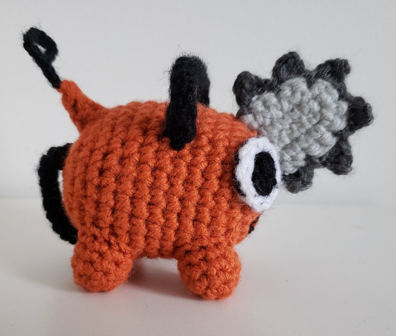 Chainsaw Dog Demon Crochet Pattern PDF Etsy