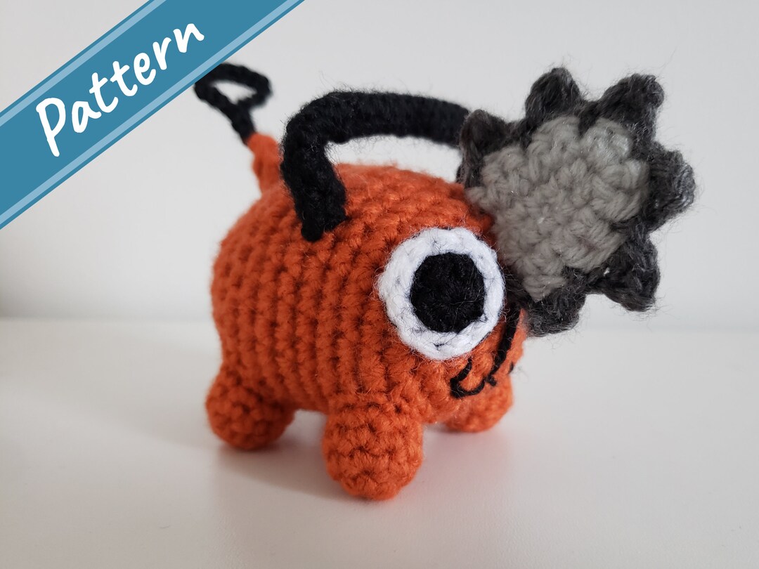 Chainsaw Dog Demon Crochet Pattern PDF Etsy