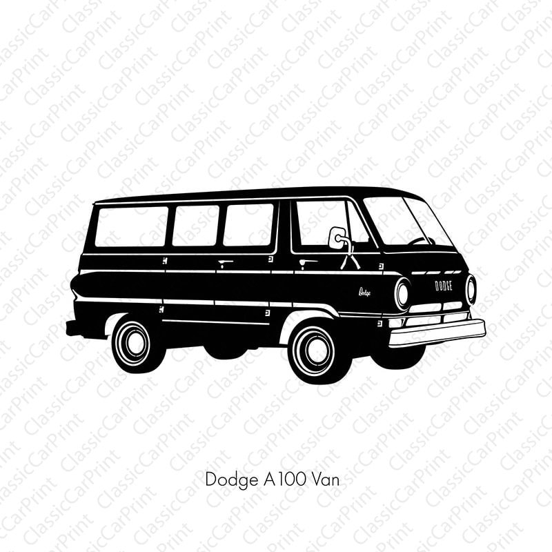 Vintage Dodge Van Etsy Sweden