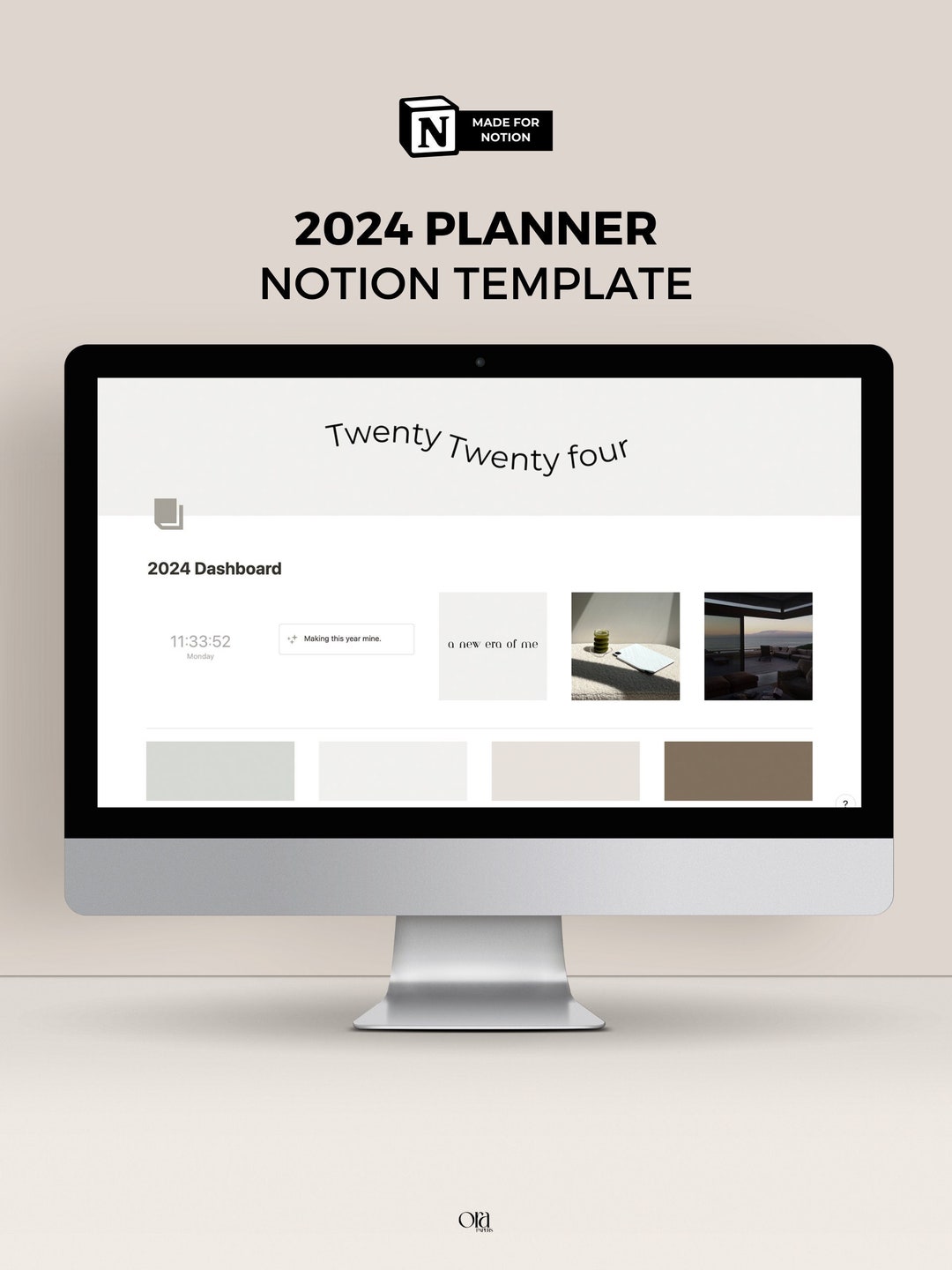 2024 PLANNER FOR NOTION Template Made for Notion Notion Life Planner ...
