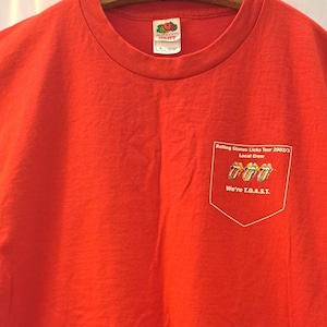 Rolling Stones 2002 Licks Tour Local Crew XL T Shirt