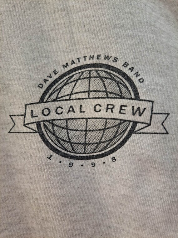 Dave Matthews Band 1998 Spring Tour Local Crew XL… - image 2