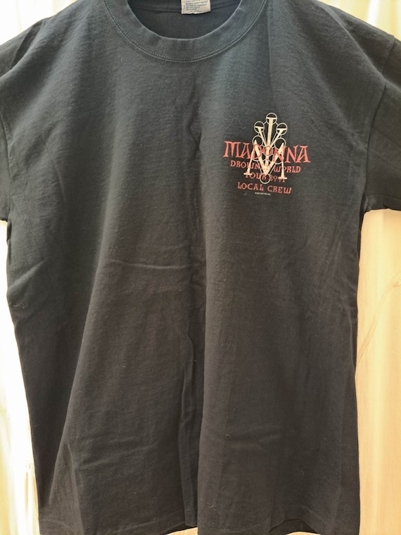 Vintage Madonna 2001 Drowned World Tour Local Crew