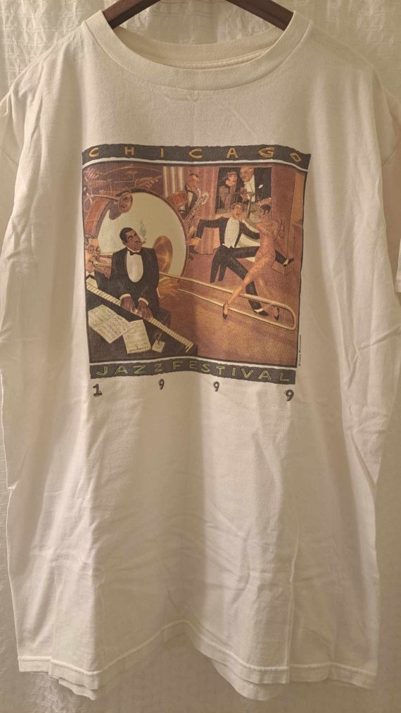 Vintage Chicago Jazz Festival 1999 XL T-Shirt