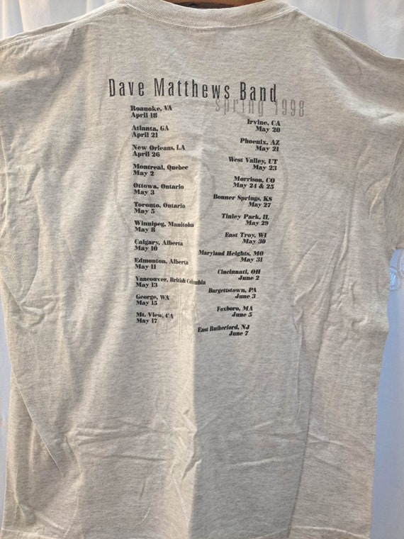 Dave Matthews Band 1998 Spring Tour Local Crew XL… - image 5