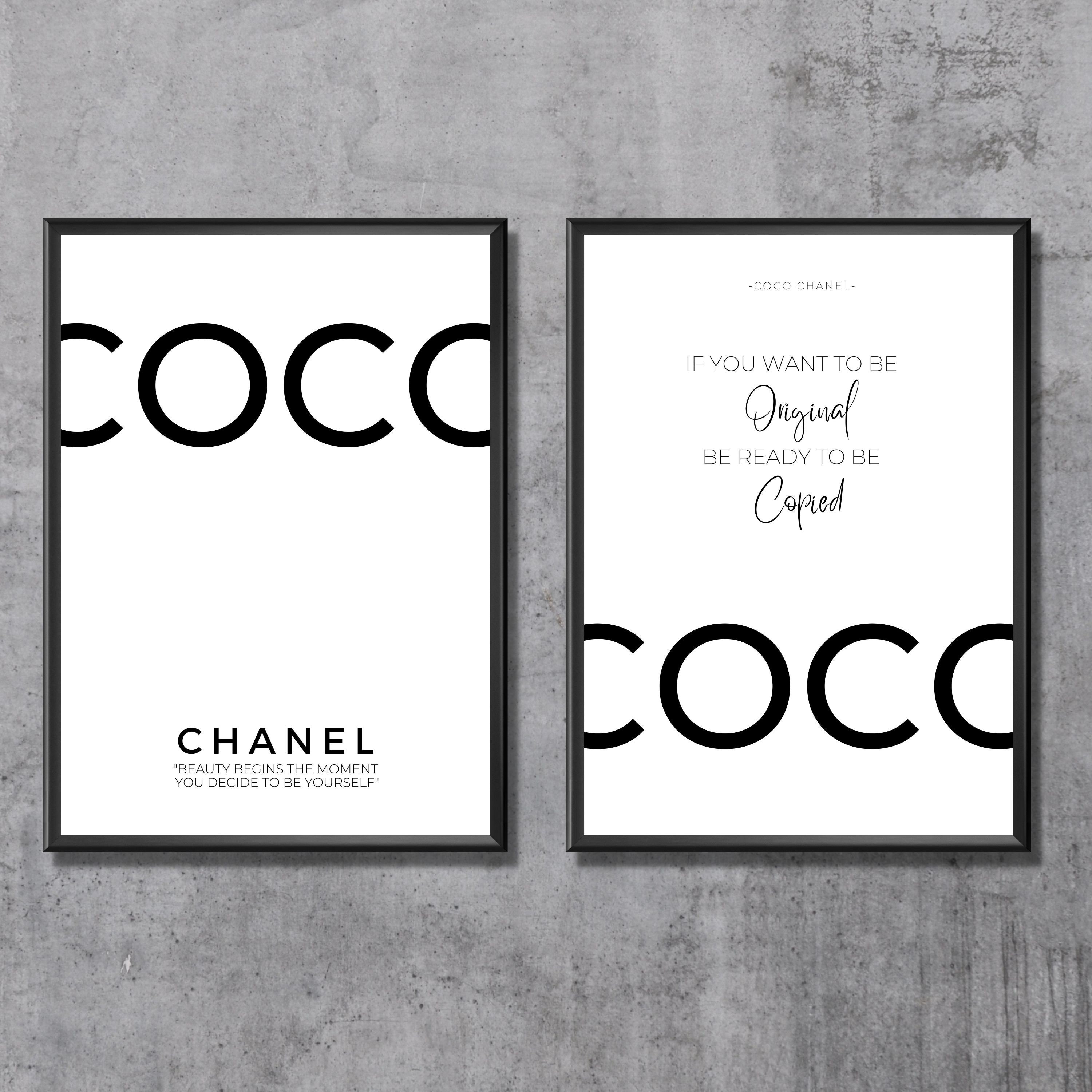 Coco Chanel Gallery Photo with Quote, rmhholiday21