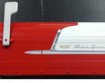 1955 Chevy Chevrolet Bel Air Mailbox Graphics Chevy sticker classic hotrod mailbox gift MAILBOX NOT INCLUDED