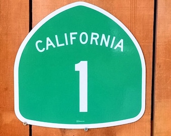 California State Highway Sign, personalized and custom sign, Durable indoor and outdoor sign. Makes a great PCH sign.