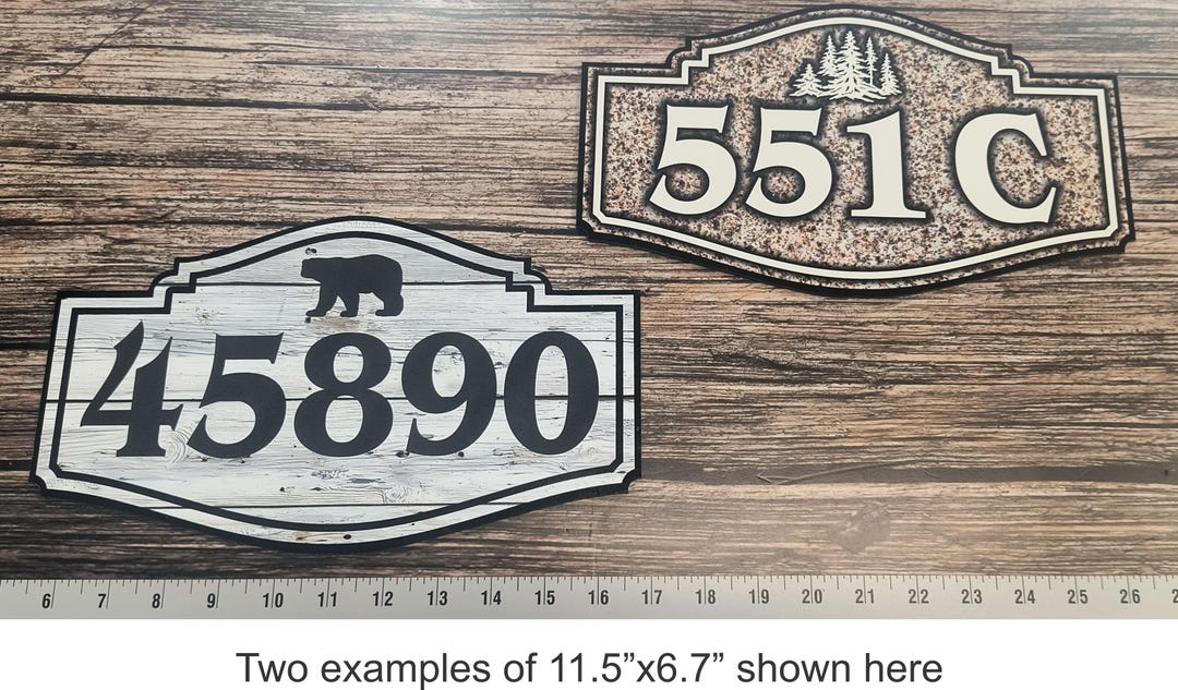 Custom Durable Address Sign - Etsy