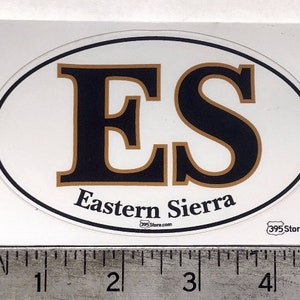 Eastern Sierra sticker