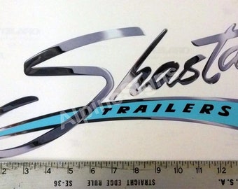 Vintage Shasta large camper trailer RV