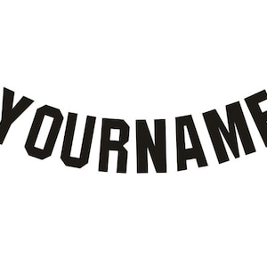 Reflective Firefighter curved or straight Name for Fire Helmet