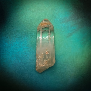Columbian Lemurian Light Blue Mist Quartz Crystal Point (21g)